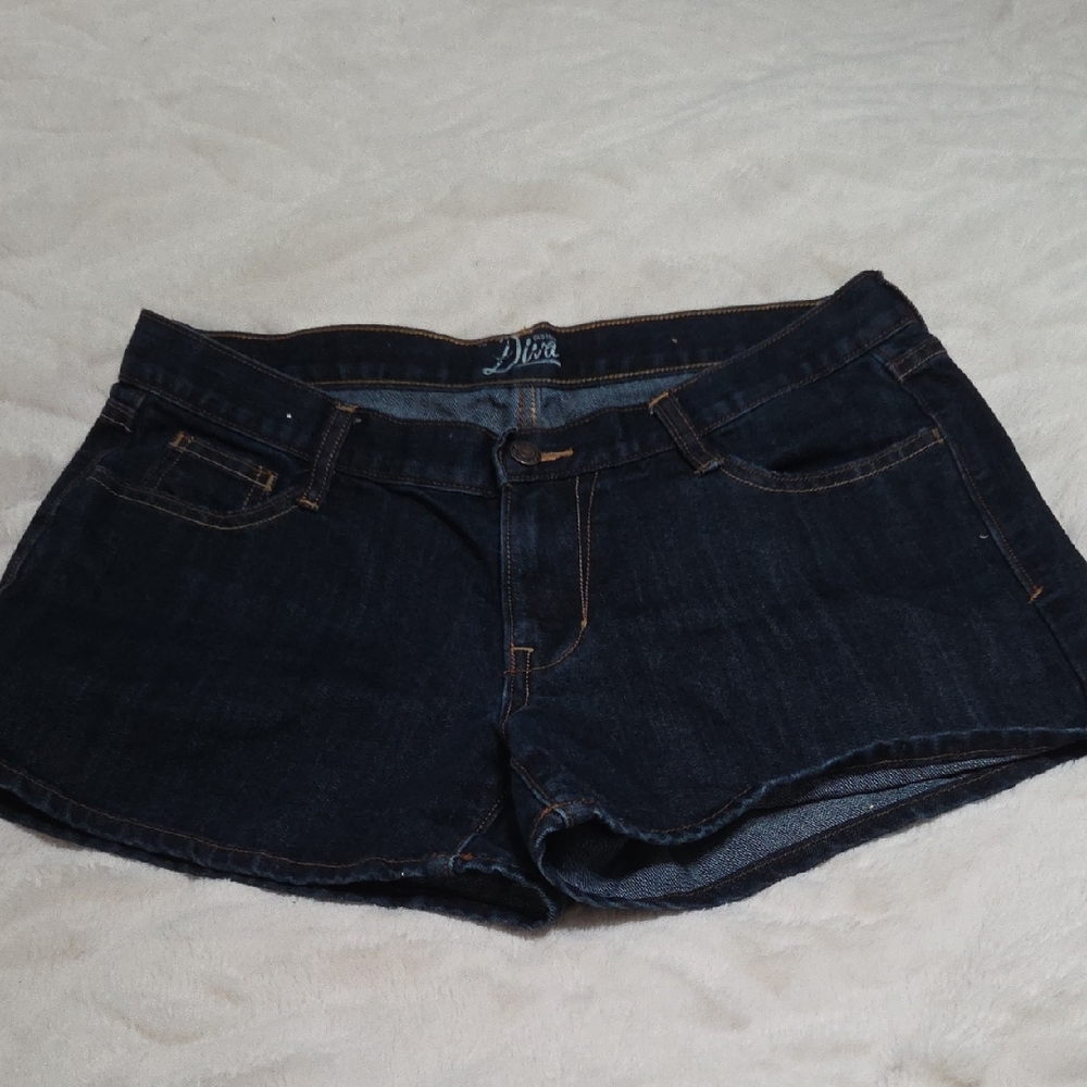 Diva Blue Jean Shorts Classic Summer Style